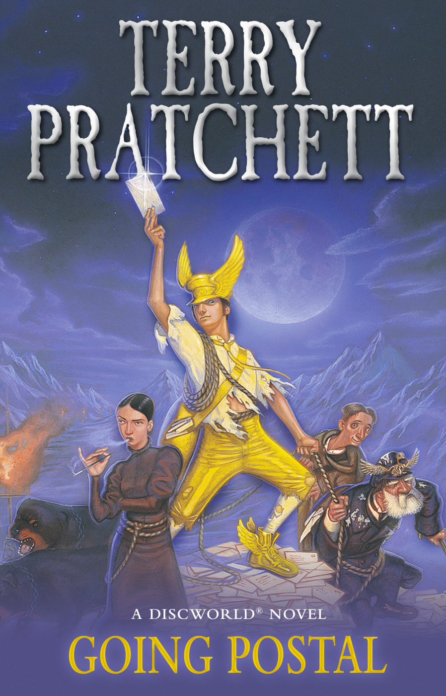 Going Postal Uk Pratchett Terry