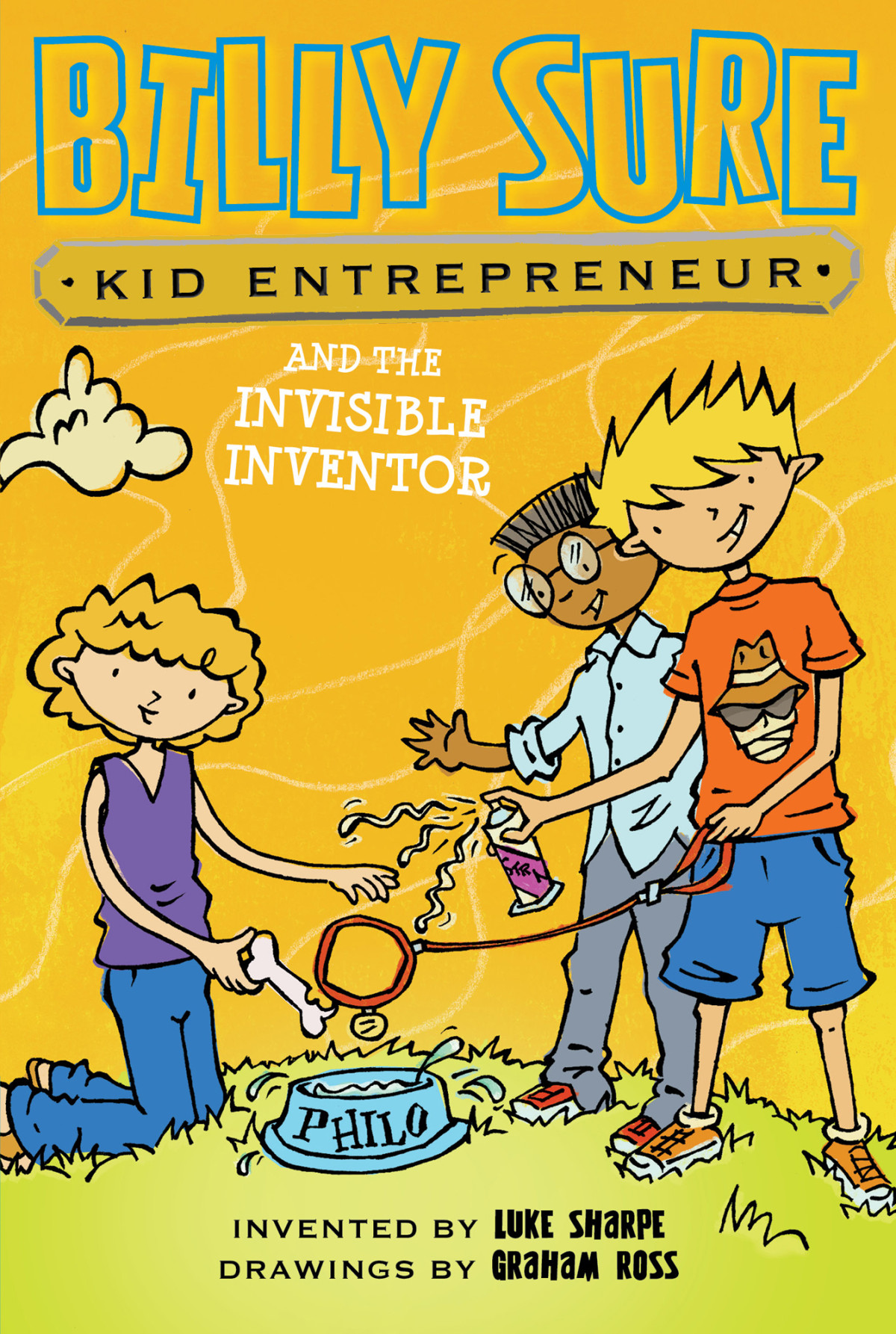 Billy Sure Kid Entrepreneur And The Invisible Inventor Sharpe Luke