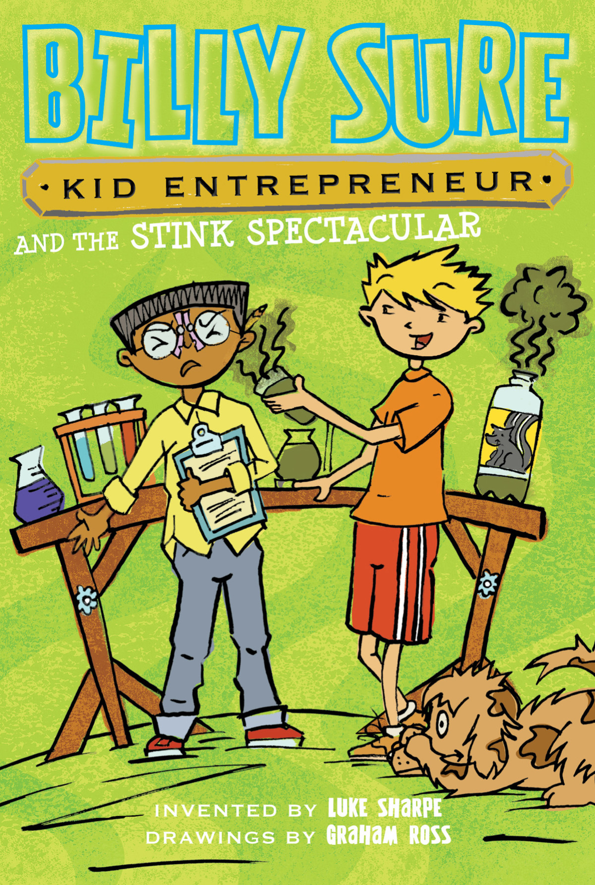 Billy Sure Kid Entrepreneur And The Stink Spectacular Stink Drink Sharpe Luke