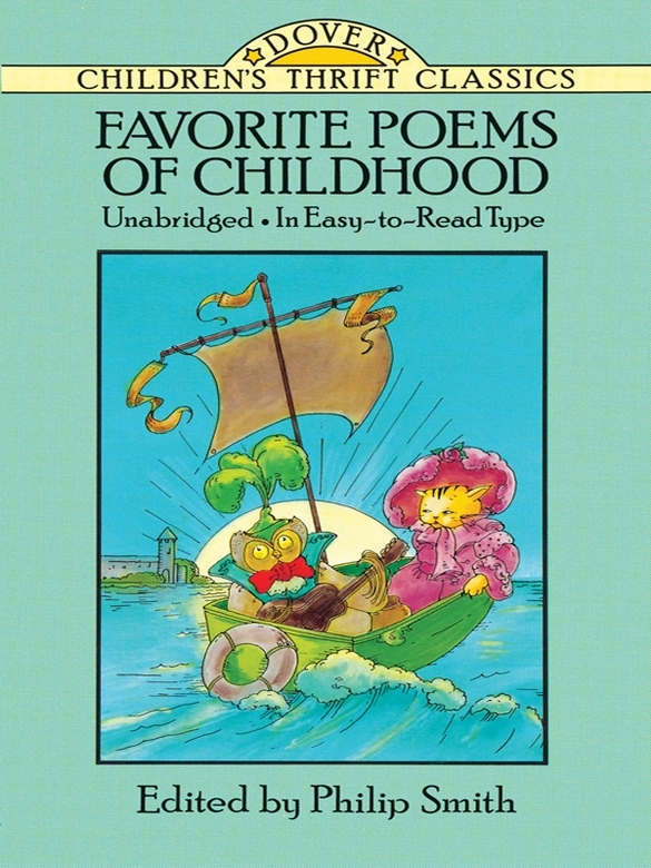 Favorite Poems Of Childhood Smith Philip Editor