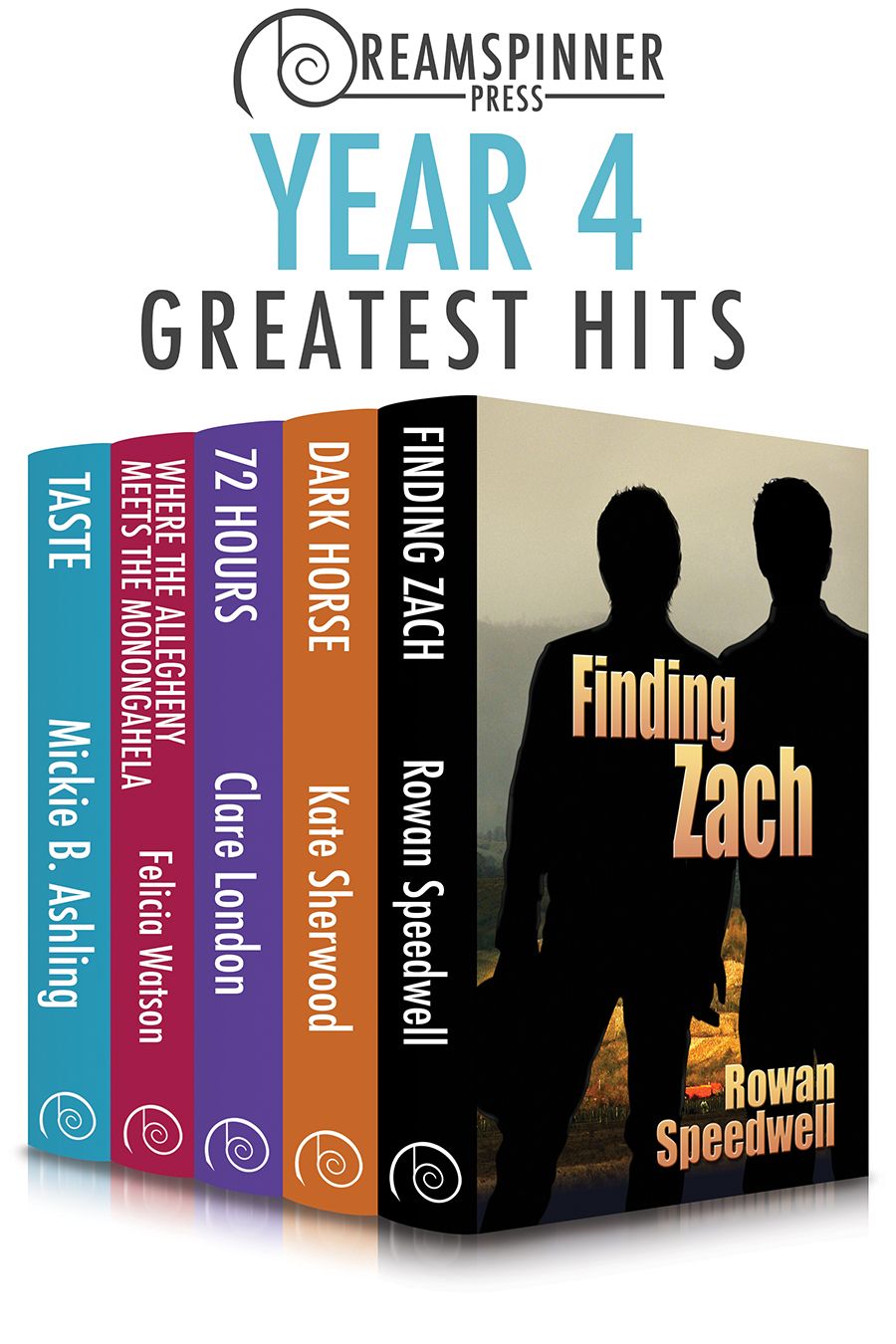 Dreamspinner Press Year Four Greatest Hits Speedwell Rowan Sherwood Kate London Clare Watson Felicia
