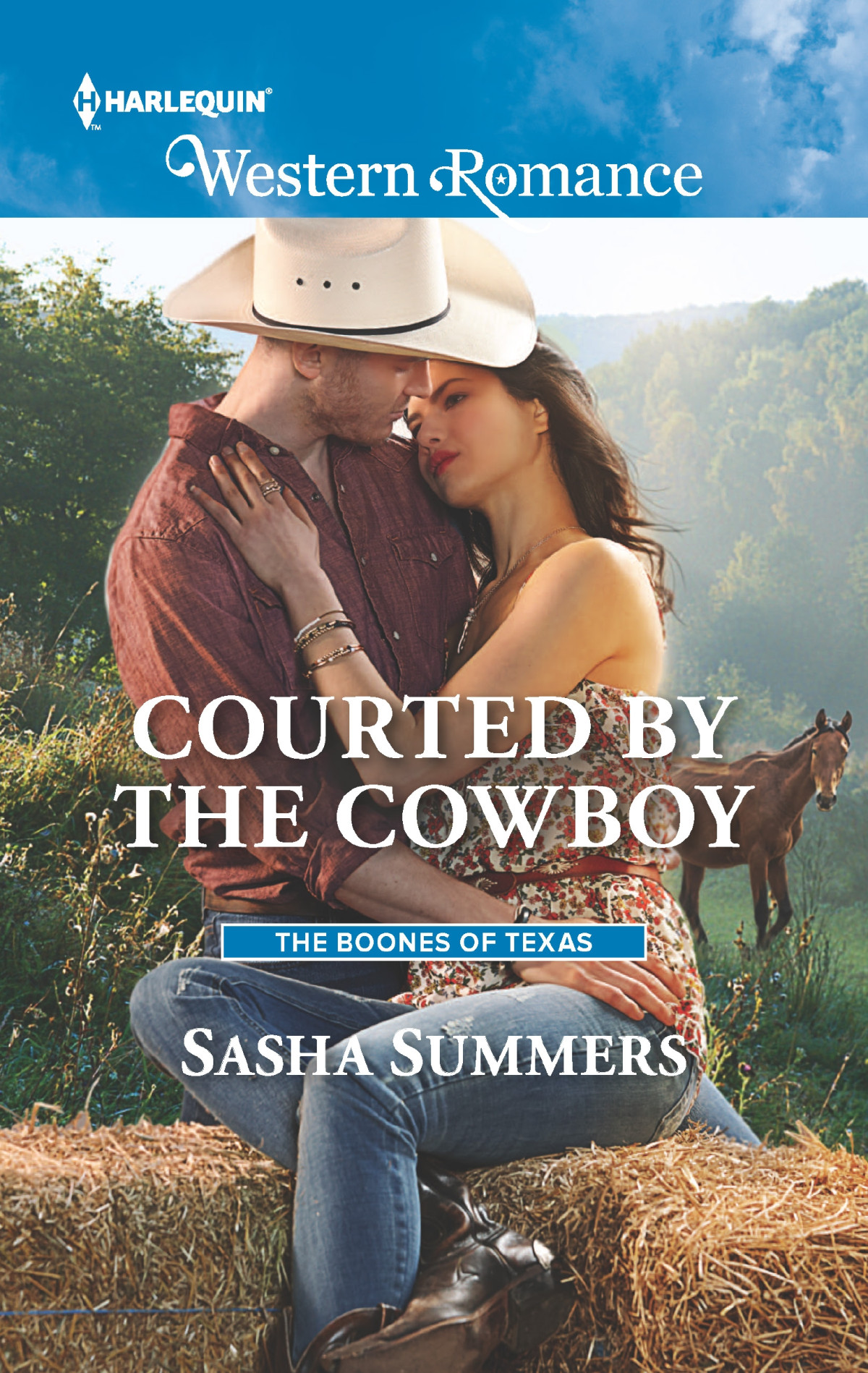 Courted By The Cowboy Sasha Summers