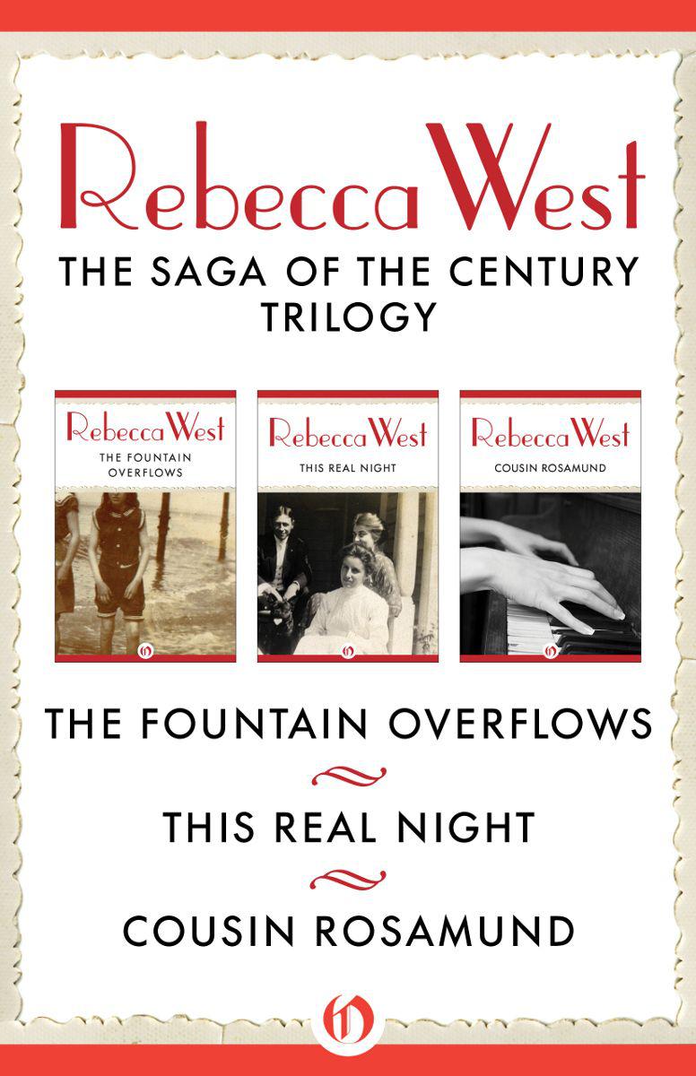 The Saga Of The Century Aubrey Trilogy 3volsset 3volsset Rebecca West Dame Cicily Isabel Fairfield
