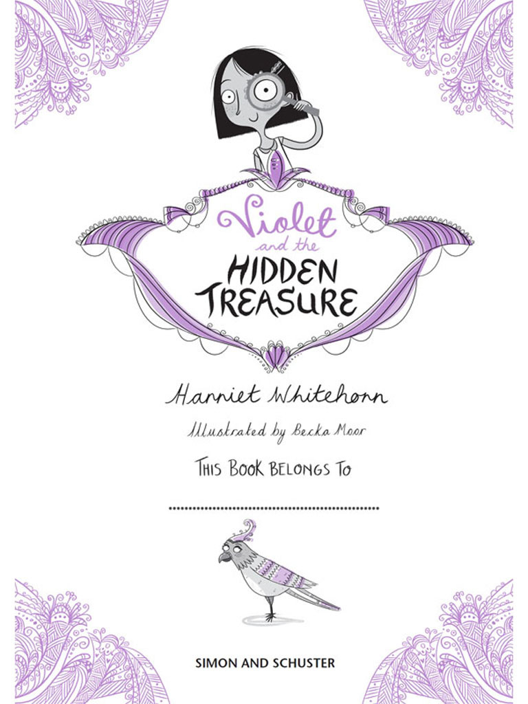 Violet And The Hidden Treasure Whitehorn Harriet
