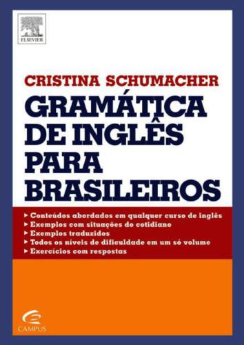 Gramtica De Ingls Para Brasileiros Schumacher Cristina