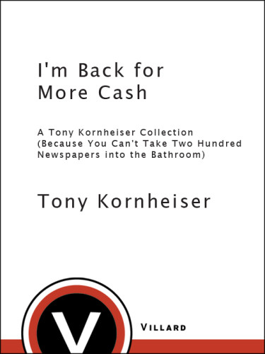 Im Back For More Cash Kornheiser Tony