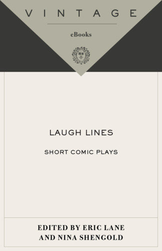 Laugh Lines Short Comic Plays Lane Eric Shengold Nina Editor