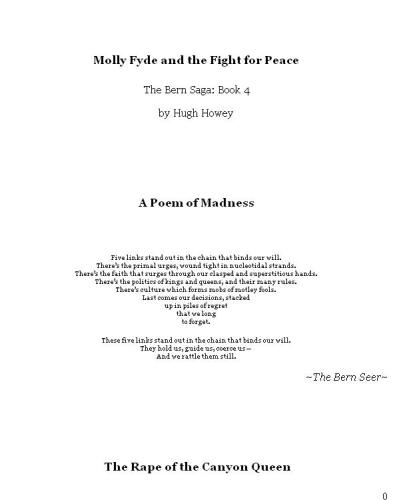 Molly Fyde And The Fight For Peace Howey Hugh