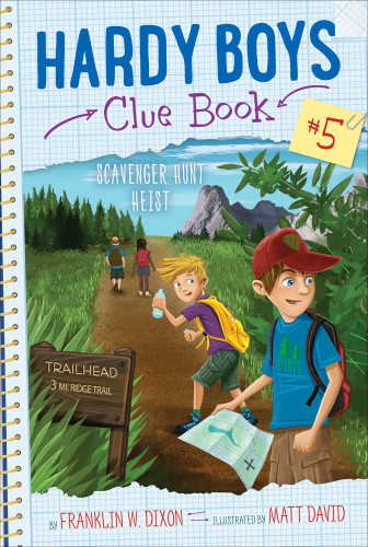 Hardy Boys Clue Book 05 Scavenger Hunt Heist Dixon Franklin W