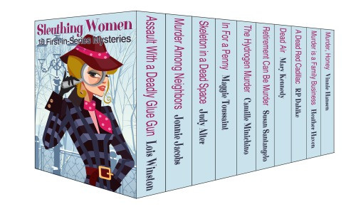 Sleuthing Women 10 Firstinseries Box Set Mysteries Winston Lois Jacobs Jonnie Alter Judy Hansen Vinnie