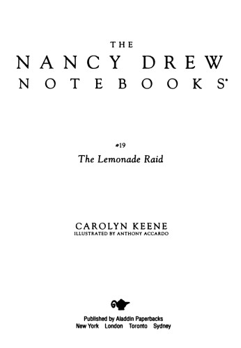 The Lemonade Raid Keene Carolyn