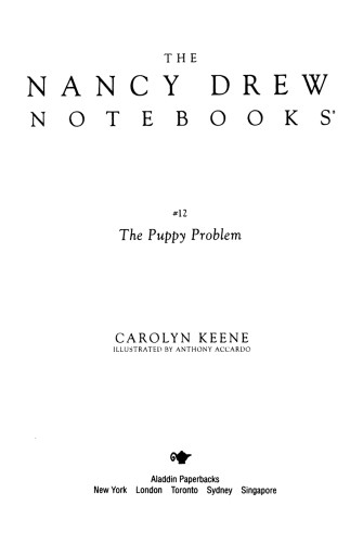 The Puppy Problem Keene Carolyn