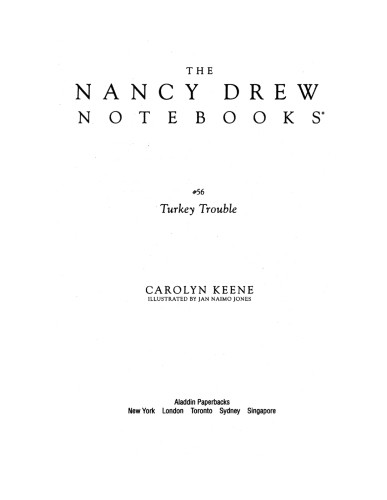 Turkey Trouble Keene Carolyn