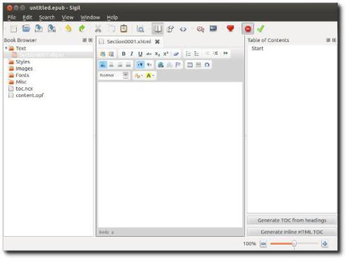 Getting Started Tutorial Sigil Web Com Googlecode