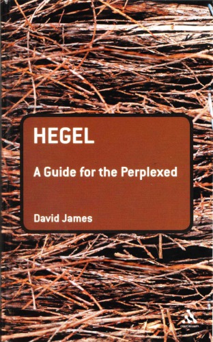 Hegel A Guide For The Perplexed David James