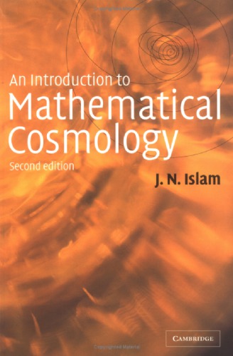 An Introduction To Mathematical Cosmology 2nd Ed Jamal N Islam
