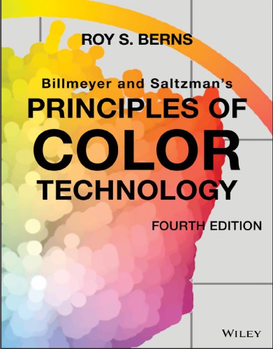 Principles Of Color Technology 4th Edition Roy S Berns