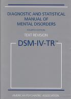 Diagnostic And Statistical Manual Of Mental Disorders Dsmivtr 4 Ed Text Revision 9 Print American Psychiatric Assoc