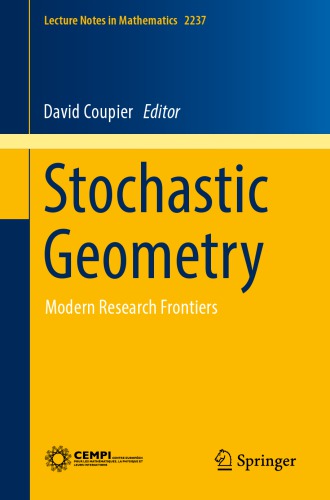 Stochastic Geometry Research Frontiers David Coupier