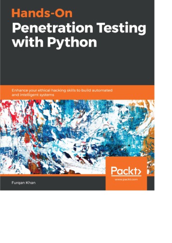 Handson Penetration Testing With Python Furqan Khan