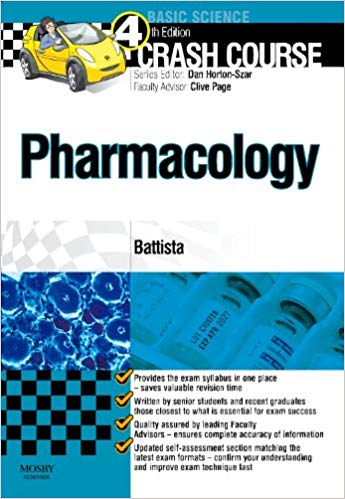 Crash Course Pharmacology 4th Edition Elisabetta Battista Mbbs Bsc