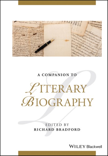A Companion To Literary Biography Richard Bradford