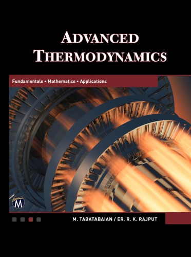 Advanced Thermodynamics Fundamentals Mathematics Applications Rajput