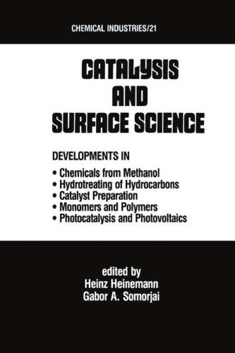 Catalysys And Surface Science First Edition Somorjai Gabora