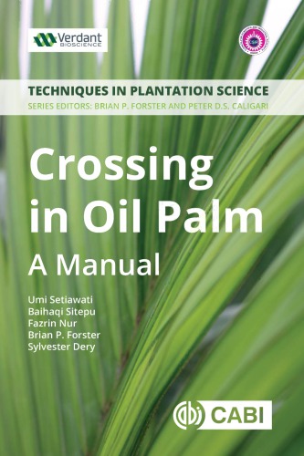 Crossing In Oil Palm A Manual Dery Sylvester Forster Brian P Nur