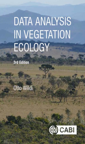 Data Analysis In Vegetation Ecology 3rd Edition Wildi Otto