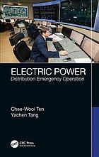 Electric Power Distribution Emergency Operation Tang Yachen Ten