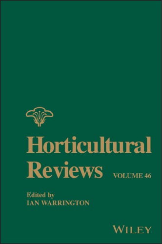 Horticultural Reviews Volume 46 Warrington Ian