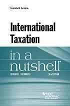 International Taxation In A Nutshell Tenth Edition Doernberg