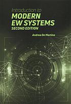 Introduction To Modern Ew Systems 2nd Andrea De Martino