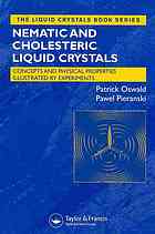 Liquid Crystals Concepts And Physical Properties Illustrated By Experiments Two Volume Set First Edition Oswald