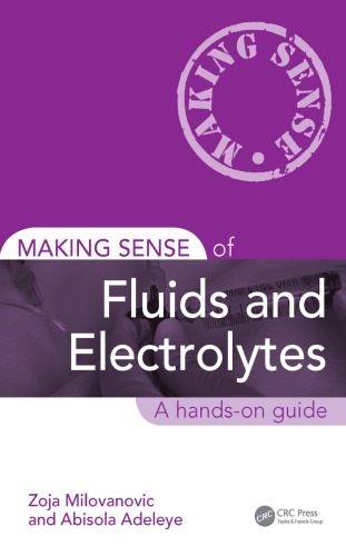 Making Sense Of Fluids And Electrolytes Adeleye Abisola Milovanovic