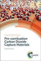 Precombustion Carbon Dioxide Capture Materials Wang Qiang