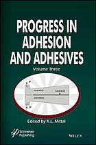 Progress In Adhesion And Adhesives Mittal K L