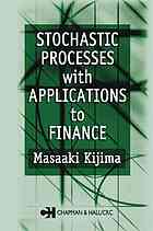 Stochastic Processes With Applications To Finance Kijima Masaaki