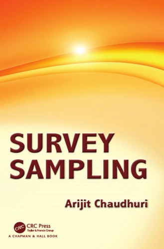 Survey Sampling Chaudhuri Arijit