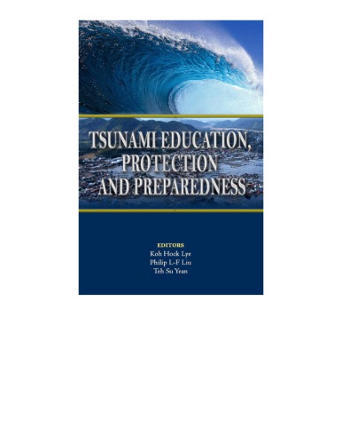 Tsunami Education Protection And Preparedness Koh Hock Lye Liu