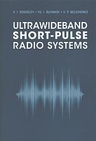 Ultrawideband Shortpulse Radio Systems Koshelev Vladimir I