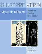 Messa Da Requiem Study Score From The Critical Edition Rosen