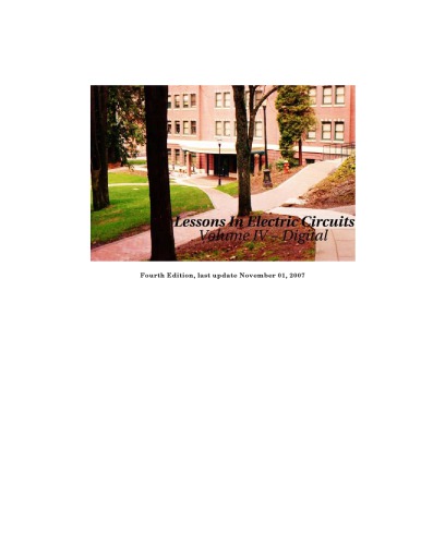 Lessons In Electric Circuits Volume Iv Digital Tony R Kuphaldt