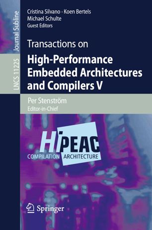 Transactions On Highperformance Embedded Architectures And Compilers V 1st Ed Cristina Silvano