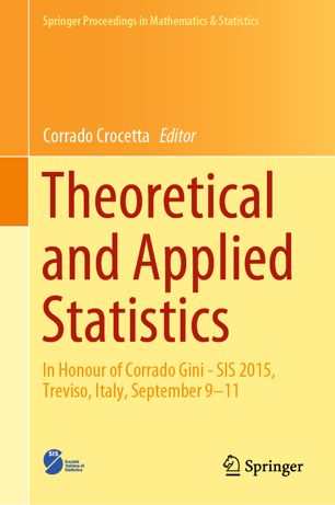 Theoretical And Applied Statistics In Honour Of Corrado Gini Sis 2015 Treviso Italy 1st Ed Corrado Crocetta