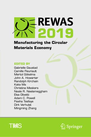 Rewas 2019 Manufacturing The Circular Materials Economy 1st Ed Gabrielle Gaustad