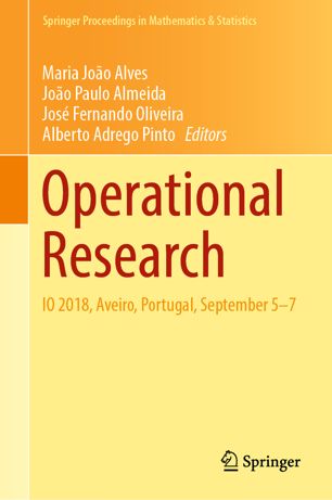 Operational Research Io 2018 Aveiro Portugal September 57 1st Ed Maria Joo Alves