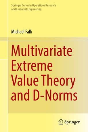 Multivariate Extreme Value Theory And Dnorms 1st Ed Michael Falk