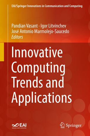 Innovative Computing Trends And Applications 1st Ed Pandian Vasant